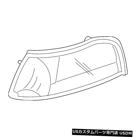 Turn Signal Lamp 純正フォードシグナルランプアセンブリ3W3Z-13201-AA Genuine Ford Signal Lamp Assembly 3W3Z-13201-AA 【並行輸入品】