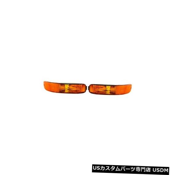 Turn Signal Lamp Left & Right Mopar Park Turn Signal Lights Lamps Pair Set For Jeep Liberty 02-04 【並行輸入品】