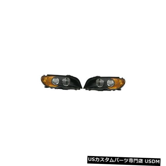 Turn Signal Lamp Pair Set Left &amp; Right Genuine AKL Bi-Xenon Adaptive Headlights Lamps for BMW E46 【並行輸入品】｜カスタムパーツ WORLD倉庫