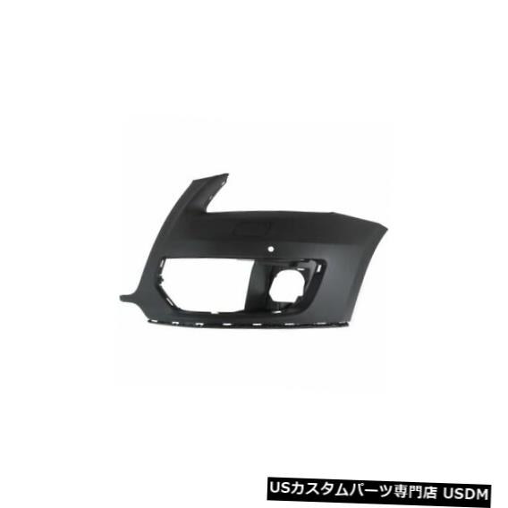 Front Bumper Cover 新しいフロントバンパーカバーLHドライバー側、パークアシストフィット付き2009-12 AUD Q5 NEW Front Bumper cover LH driver side with park assist fits 2009-12 AUD Q5 【並行輸入品】