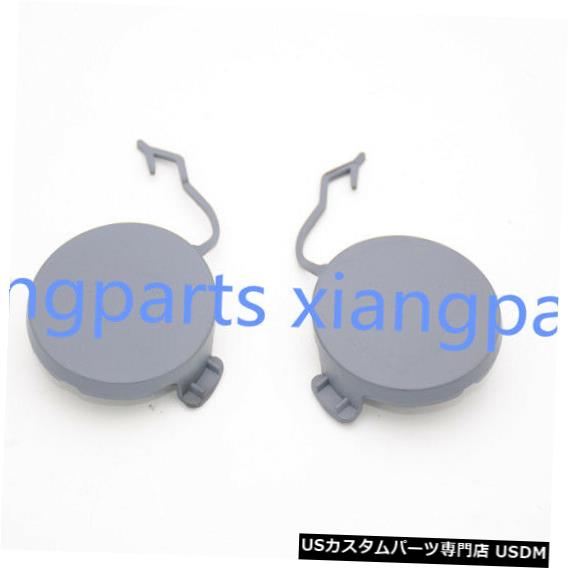Front Bumper Cover 2011-2014ポルシェカイエンのフロントバンパー牽引フックカバーキャップのペア Pair front Bumper Tow Hook Cover Cap for 2011-2014 Porsche Cayenne 【並行輸入品】