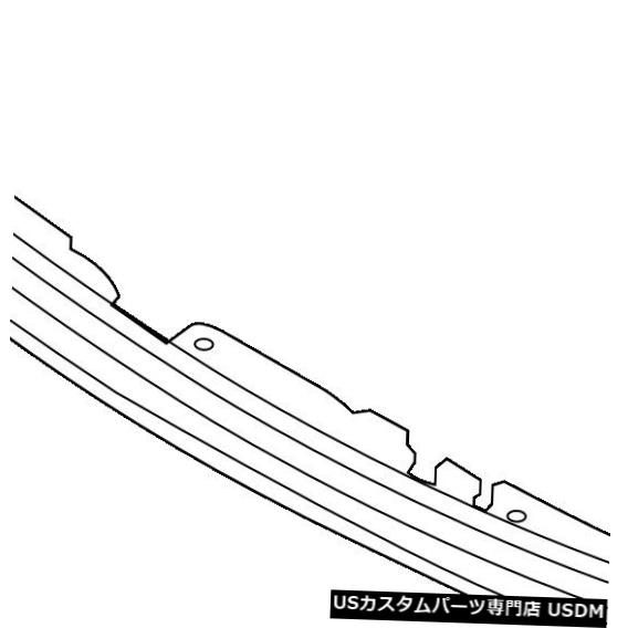 Front Bumper Cover フォードOEM 2018 F-150フロントバンパーロアカバーJL3Z17626AB FORD OEM 2018 F-150 Front Bumper-Lower Cover JL3Z17626AB 【並行輸入品】