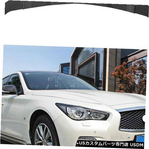 Front Bumper Cover 3PCフロントバンパーリップスポイラーカバーインフィニティQ50ベースプレミアムJDM 2014-2017 3PC Front Bumper Lip Spoiler Cover For Infiniti Q50 Base Premium JDM 2014-2017 【並行輸入品】