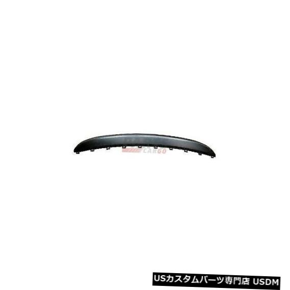 Front Bumper Cover バンパーカバー成形フロント下部ABS樹脂6DE39TZZAA適合2019ジープチェロキー Bumper Cover Molding Front Lower ABS Plastic 6DE39TZZAA Fits 2019 Jeep Cherokee 【並行輸入品】