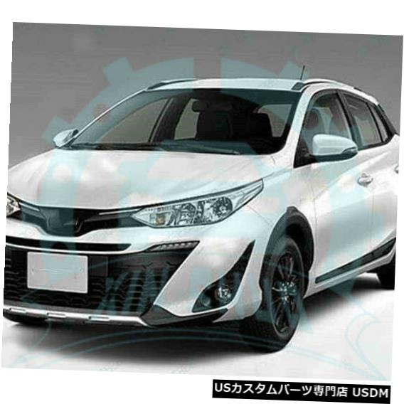 Front Bumper Cover トヨタYARIS 2018-2019用4PCSフロントバンパーフォグランプ+フォグランプカバー 4PCS Front Bumper Fog Light+Fog Light Cover For Toyota YARIS 2018-2019 【並行輸入品】|カスタムパーツ WORLD倉庫