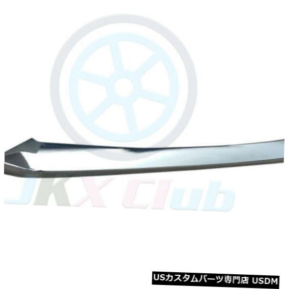 Front Bumper Cover アロイフロントバンパーリップストリップカバートリムjトヨタプリウスプライム/ PHV 2017-18 Alloy Front Bumper Lip Strip Cover Trim j For Toyota Prius Prime / PHV 2017-18 【並行輸入品】