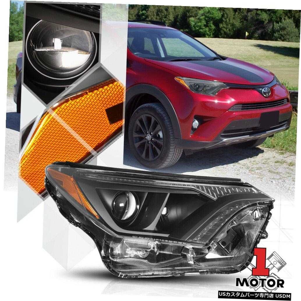 人気top ライト ランプ Rav4 Toyota 16 18 For Assembly Lamp Head Headlight Black Side Passenger Rh Right 16 18トヨタrav4の右rh助手席側ブラックヘッドライトヘッドランプアセンブリ ヘッドライト Pascasarjana Unsrat Ac Id