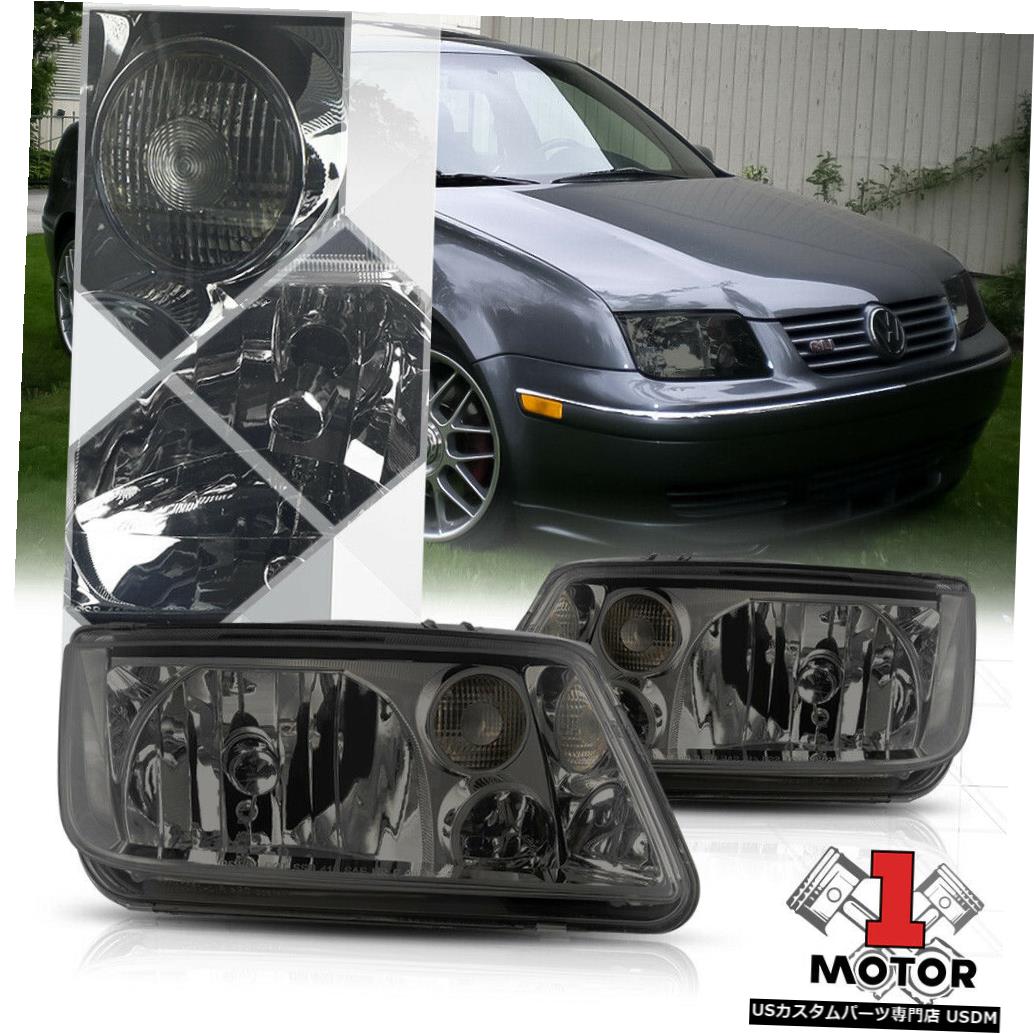 珍しい ライト ランプ ヘッドライト クロームハウジングヘッドライトスモークレンズ交換 霧なし 99 05 Vwジェッタmk4 Chrome Housing Headlight Smoked Lens Replacement W O Fog For 99 05 Vw Jetta Mk4 Pascasarjana Unsrat Ac Id