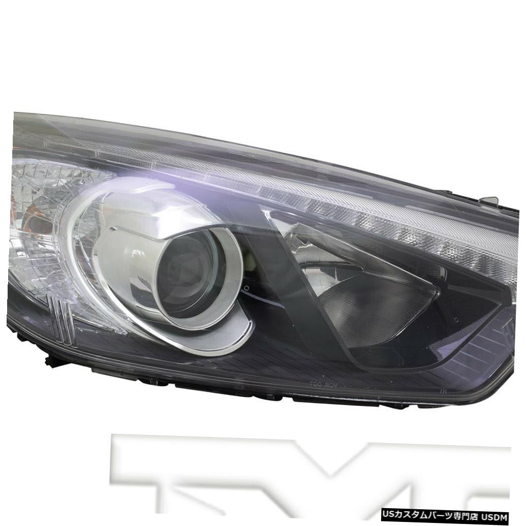 ヘッドライト 15-16 Kia Forte EX右側の助手席ヘッドライトヘッドランプNSFに適合 Fits 15-16 Kia Forte EX Right Passenger Headlight Headlamp NSF 【並行輸入品】