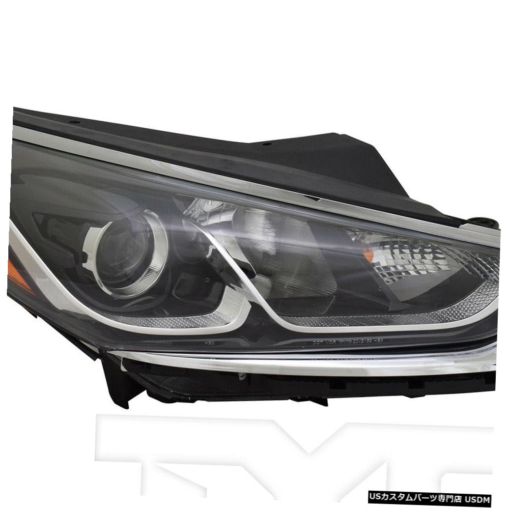 ヘッドライト 18-19ヒュンダイソナタハロゲンヘッドライトフロントランプの右側に適合 Fits 18-19 Hyundai Sonata Halogen Headlight Front Lamp Passenger Right Side 【並行輸入品】|カスタムパーツ WORLD倉庫