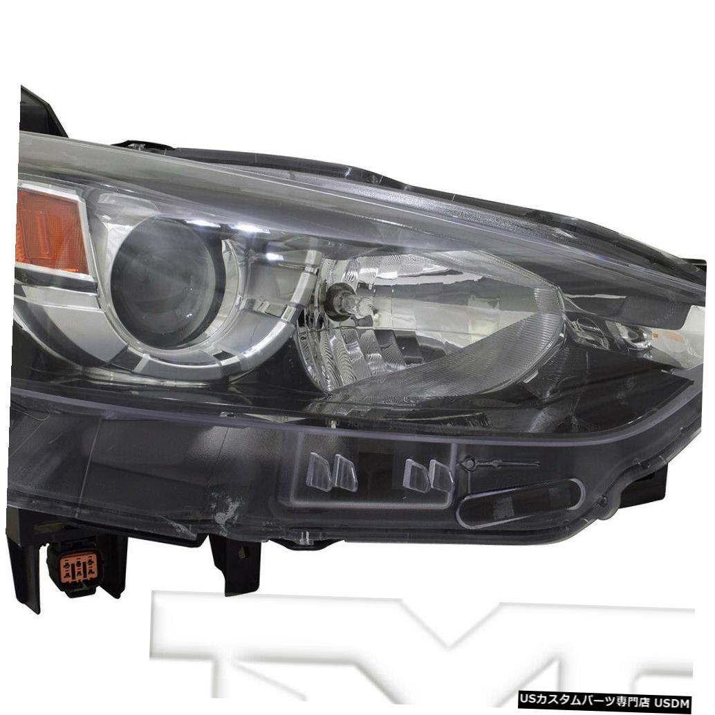 ヘッドライト 16-19マツダCX-3ハロゲン右助手席ヘッドライトヘッドランプNSFに適合 Fits 16-19 Mazda CX-3 Halogen Right Passenger Headlight Headlamp NSF 【並行輸入品】