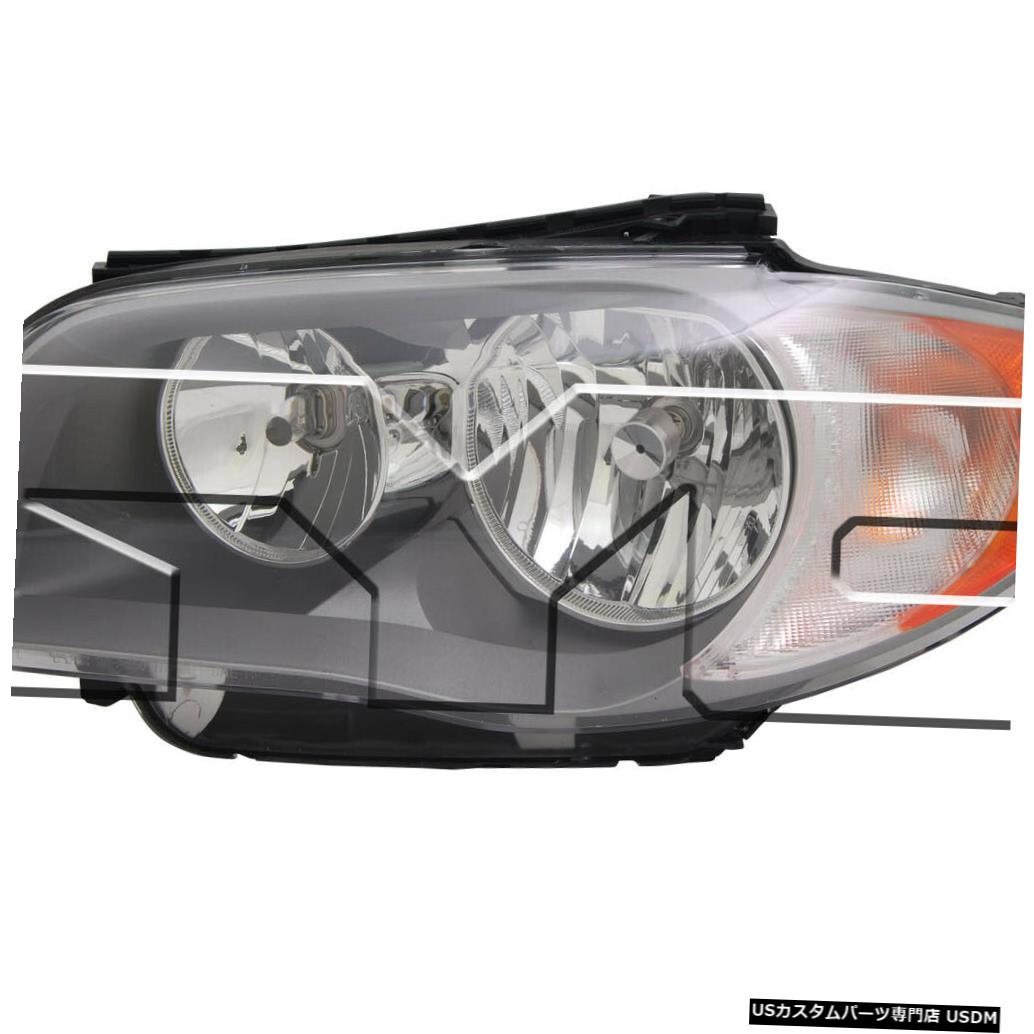 誕生日プレゼント ライト ランプ 08 12 1シリーズハロゲンドライバーヘッドライト Bmw 08 12 ヘッドライト Bmw Headlight Driver Halogen 1 Series