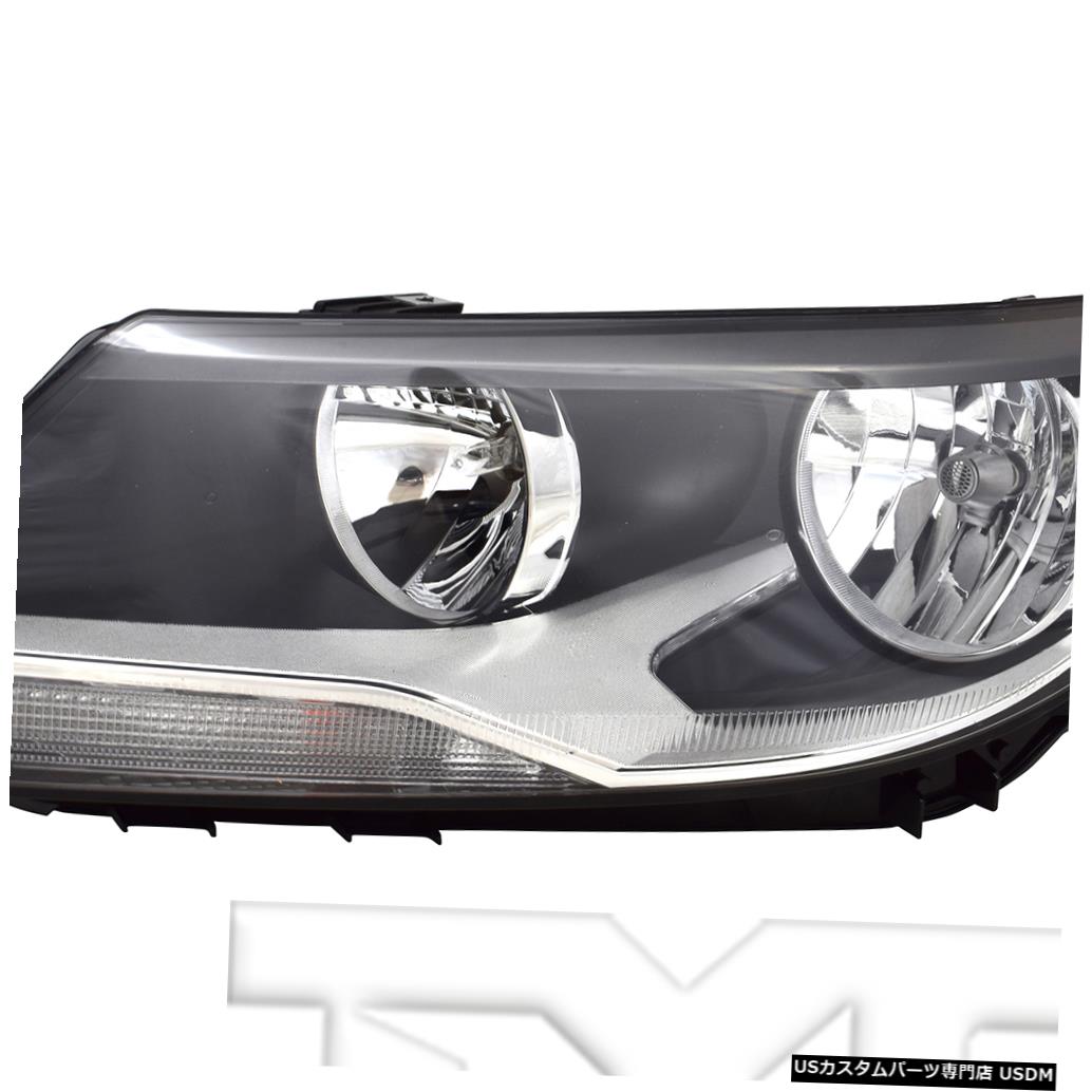 本物保証 ライト ランプ ヘッドライト Side Left Driver Assembly Headlight Halogen Tiguan Volkswagen 12 18 12 18フォルクスワーゲンティグアンハロゲンヘッドライトアセンブリドライバー左側 Www Dgb Gov Bf