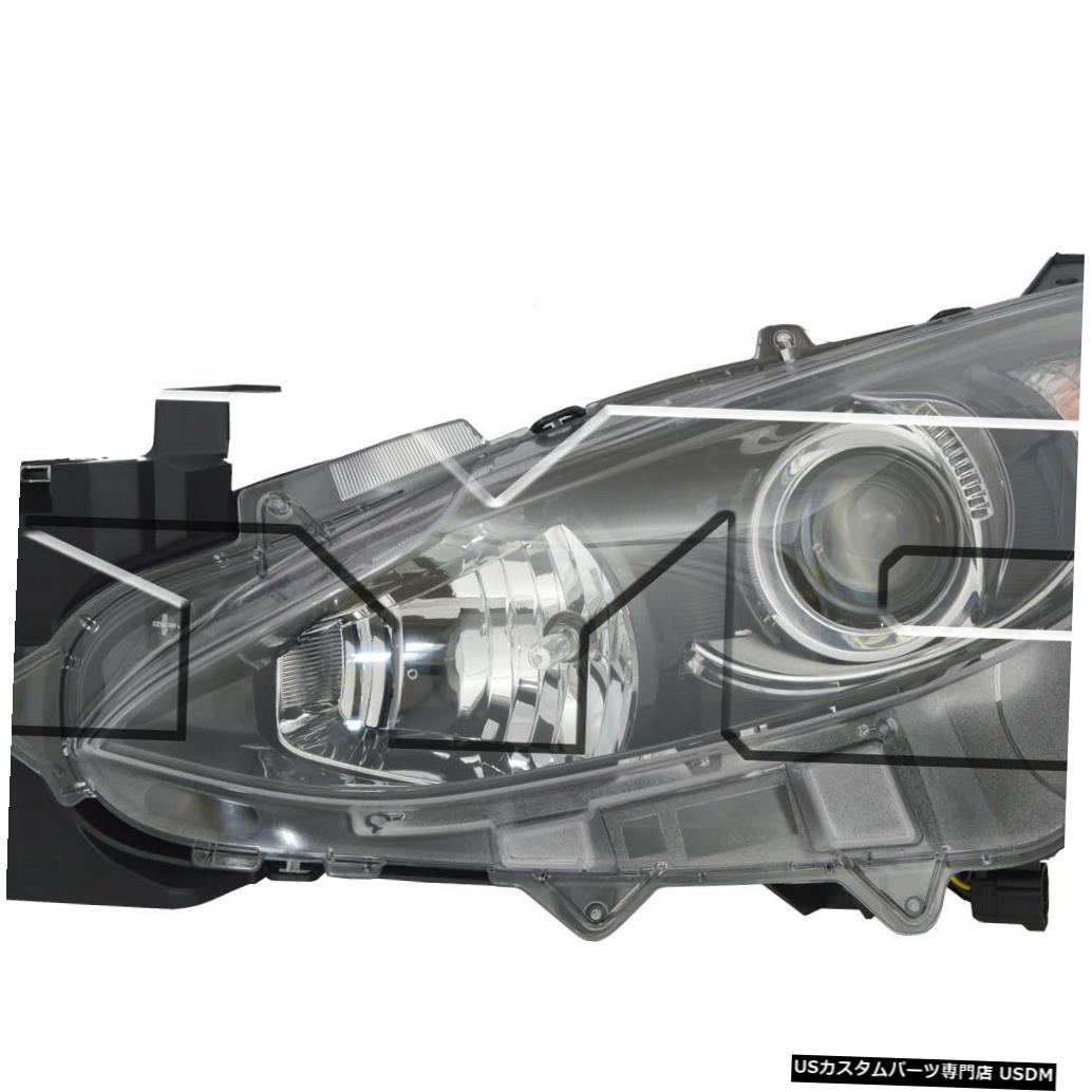 期間限定送料無料 ライト ランプ Headlight Driver Halogen Mazda 3 14 16 14 16マツダ 3ハロゲン ドライバーヘッドライト ヘッドライト Www Thepitchblog It