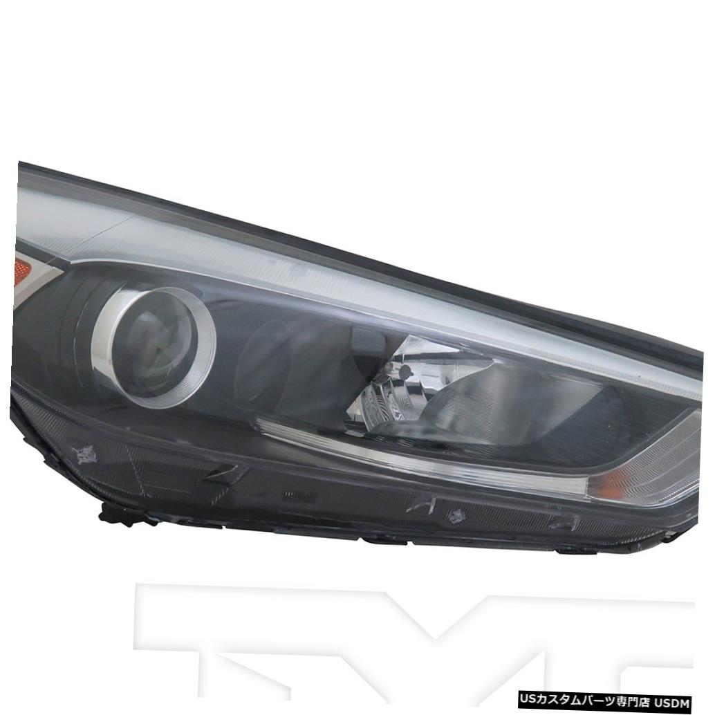 ヘッドライト 16?18ヒュンダイツーソンハロゲンw / LEDパーキングライト助手席ヘッドライトCAPAに適合 Fits 16-18 Hyundai Tucson Halogen w/LED Parking Light Passenger Headlight CAPA 【並行輸入品】｜カスタムパーツ WORLD倉庫