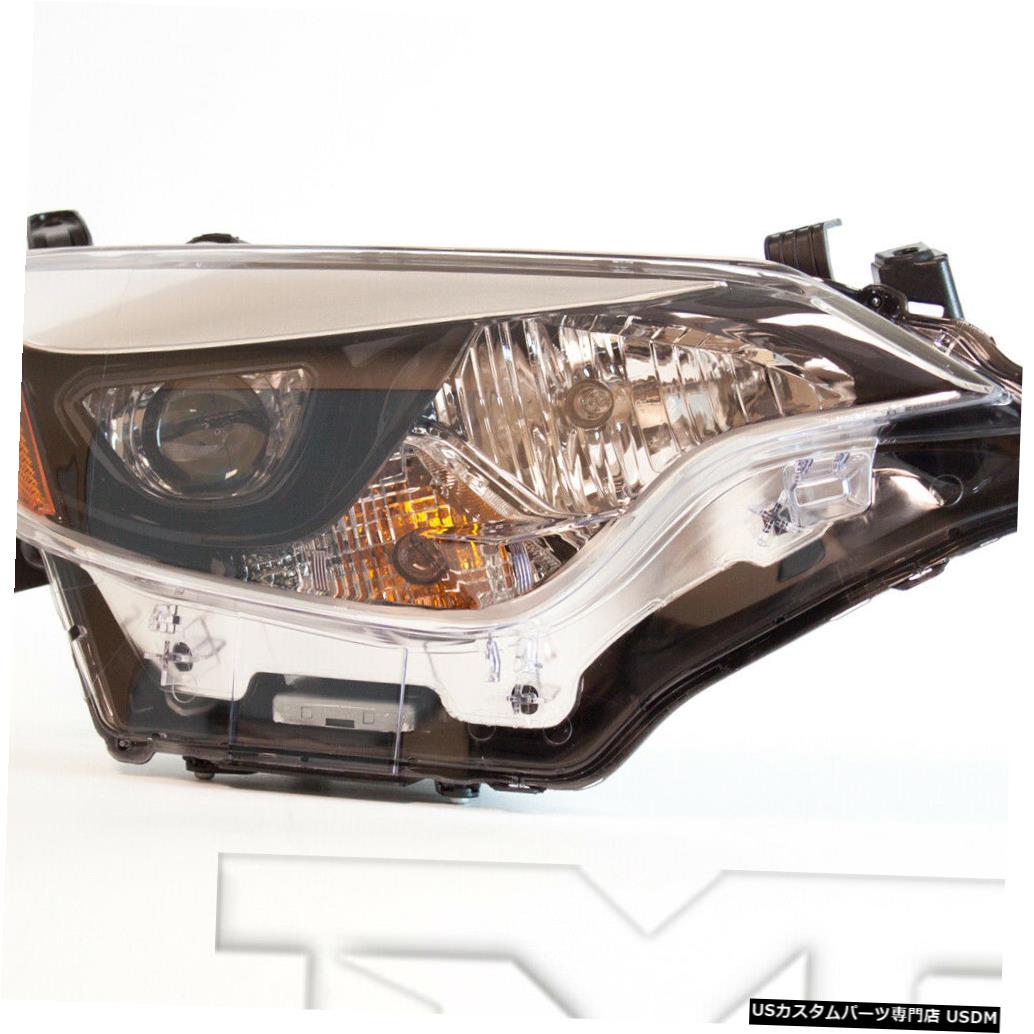 ヘッドライト 14-16トヨタカローラ右助手席ヘッドライトヘッドランプCAPA 14-16 Toyota Corolla Right Passenger Headlight Headlamp CAPA 【並行輸入品】