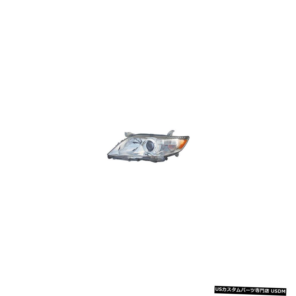 ヘッドライト 2010-2011トヨタカムリLE / XLEドライバー左ハロゲンヘッドライトランプアセンブリ 2010-2011 Toyota Camry LE/XLE Driver Left Halogen Headlight Lamp Assembly 【並行輸入品】