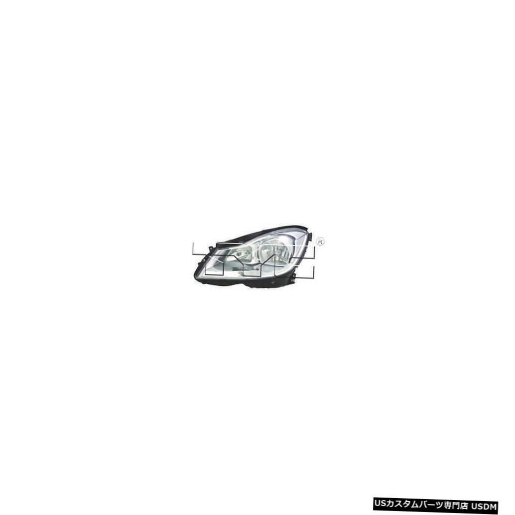 ヘッドライト 12-14メルセデスベンツCクラスセダン（コーナリングランプなし）ドライバーヘッドライトCAPA 12-14 Mercedes Benz C-Class Sedan w/o Cornering Lamps Driver Headlight CAPA 【並行輸入品】