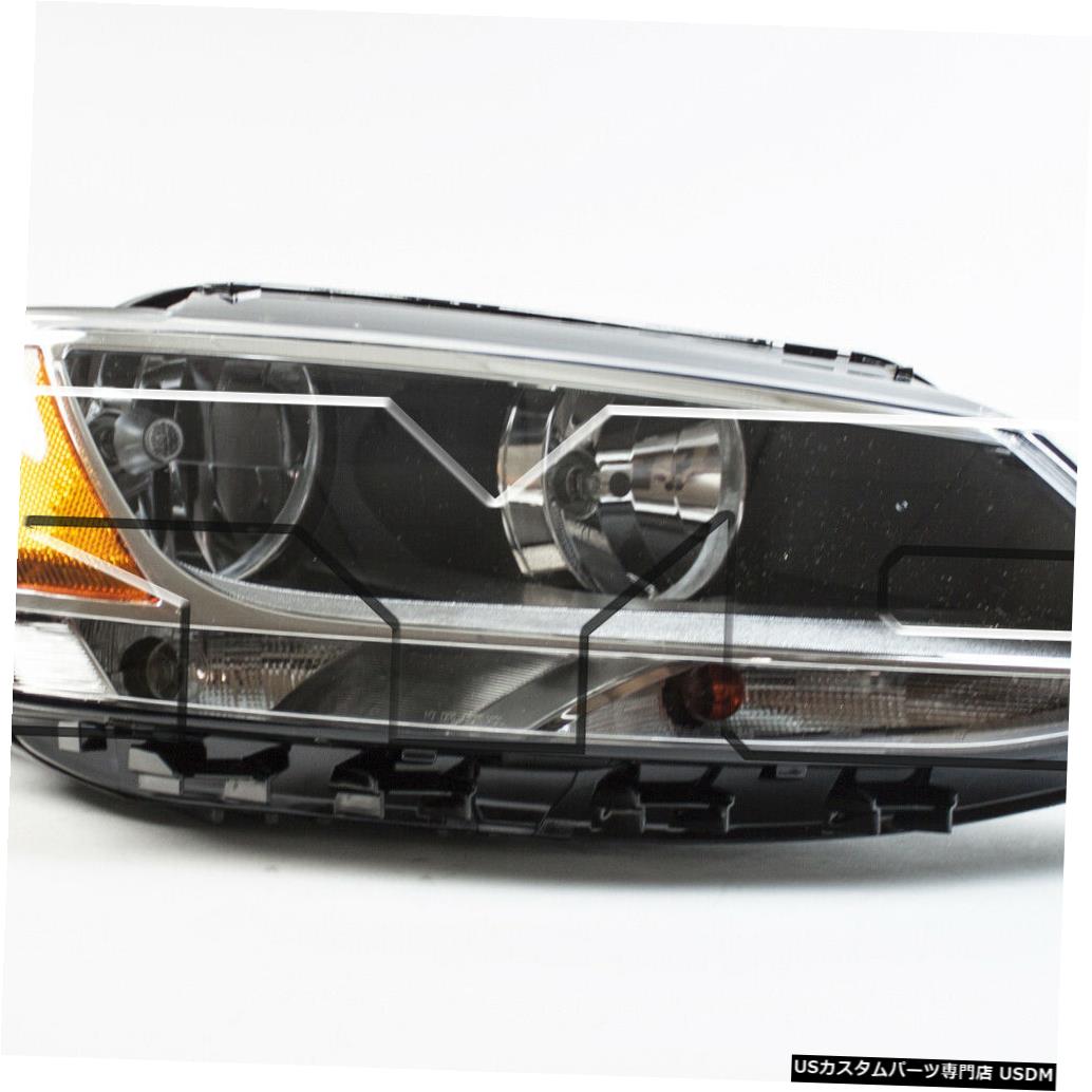 ヘッドライト 11-14フォルクスワーゲンジェッタハロゲン右助手席ヘッドライトヘッドランプNSF 11-14 Volkswagen Jetta Halogen Right Passenger Headlight Headlamp NSF 【並行輸入品】