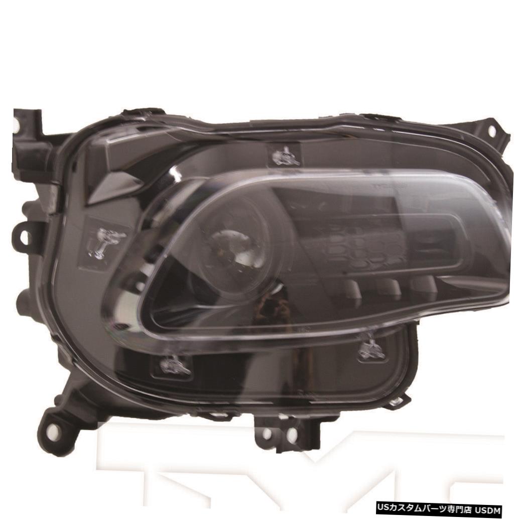 ヘッドライト 14-15ジープチェロキーハロゲンw /ブラックトリム右助手席ヘッドライトNSF 14-15 Jeep Cherokee Halogen w/Black Trim Right Passenger Headlight NSF 【並行輸入品】