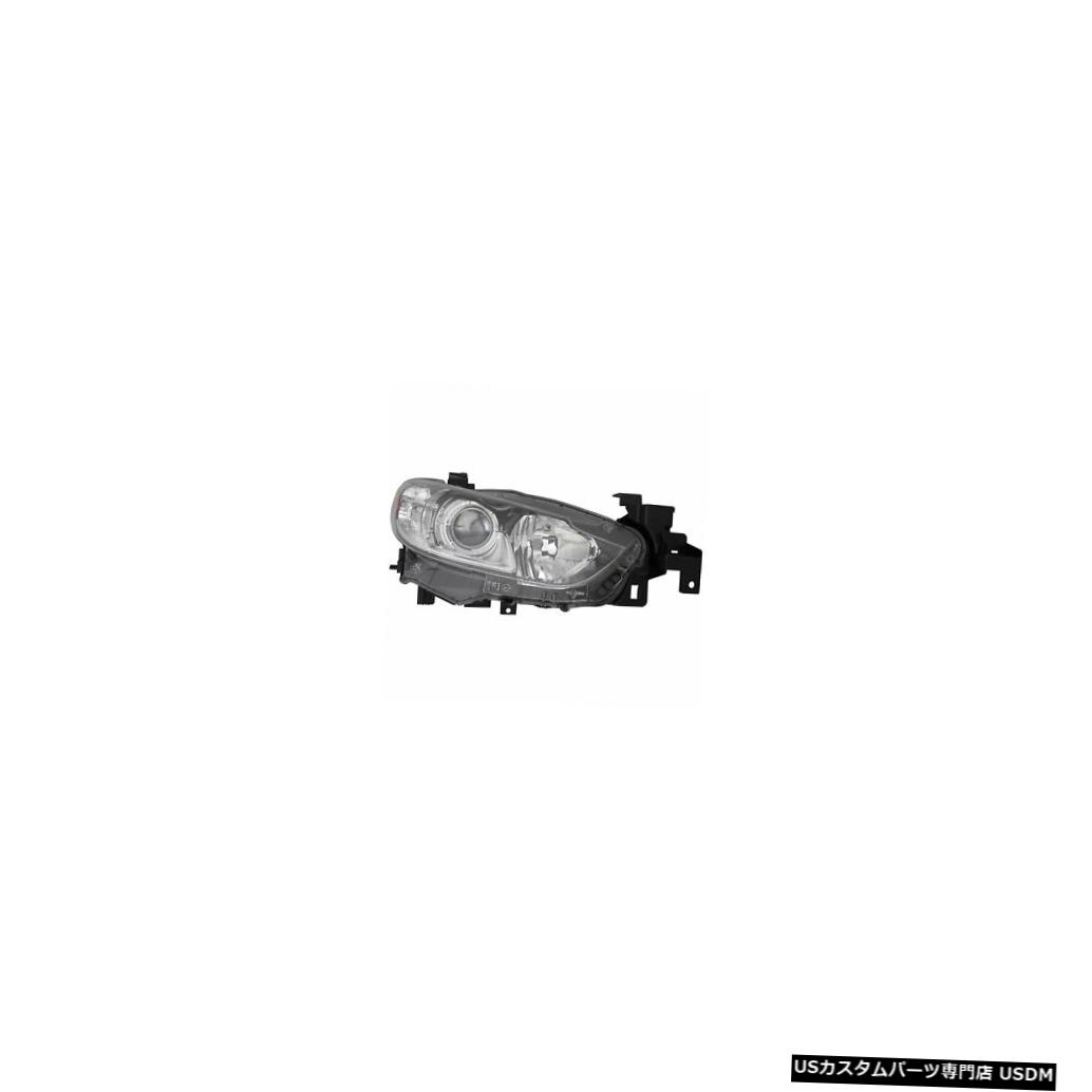 ヘッドライト 2014-2017マツダ6乗客右側ハロゲンヘッドライトランプアセンブリNSF 2014-2017 Mazda 6 Passenger Right Side Halogen Headlight Lamp Assembly NSF 【並行輸入品】
