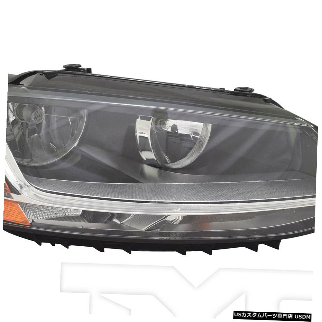 ヘッドライト 17 18フォルクスワーゲンジェッタハロゲンヘッドライトアセンブリw Led Drl乗客右側 17 18 Volkswagen Jetta Halogen Headlight Assembly W Led Drl Passenger Right Side Painfreepainrelief Com