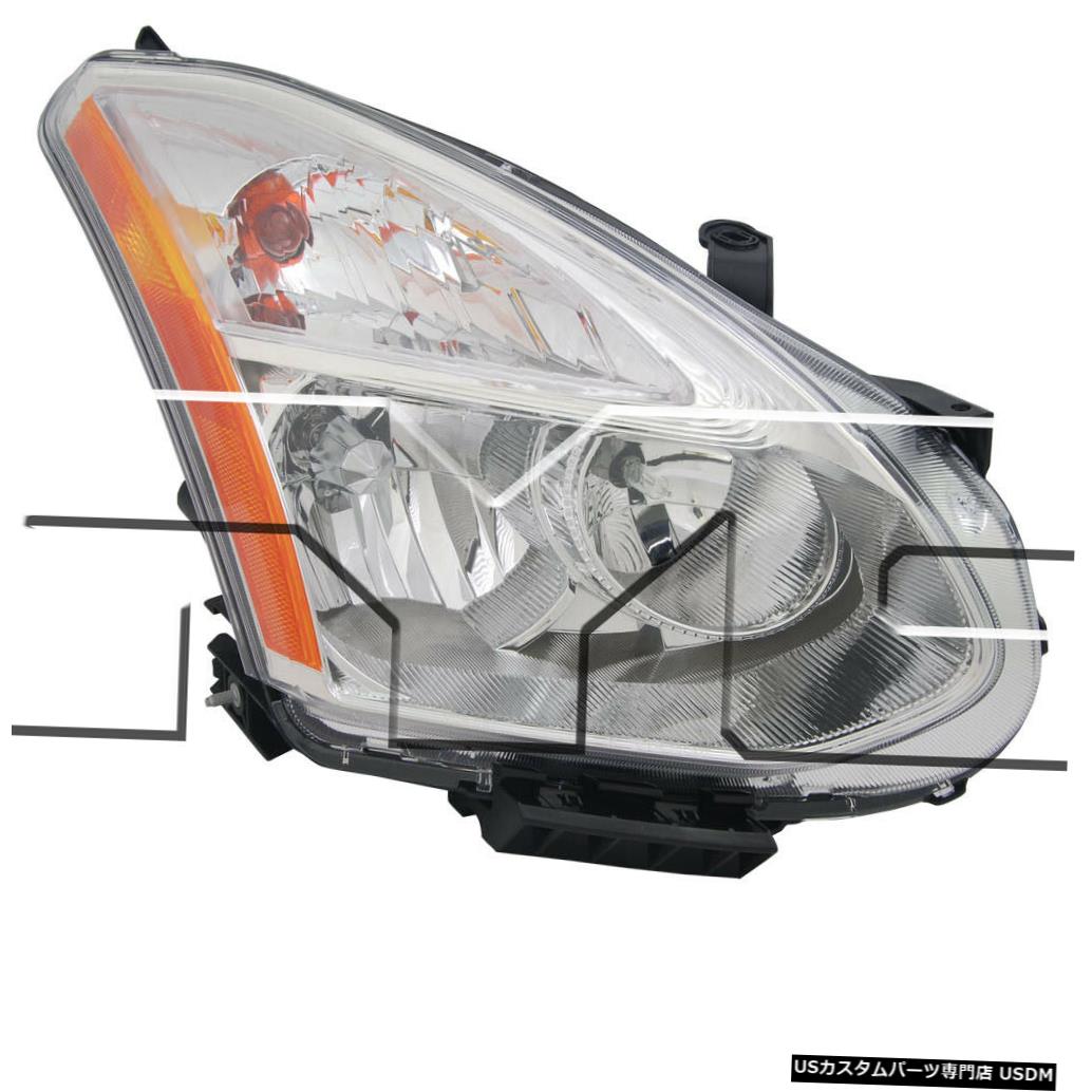 人気商品は ライト ランプ Fits 11 12日産ローグハロゲンパッセンジャーヘッドライトに適合 ヘッドライト 11 12 Headlight Passenger Halogen Rouge Nissan