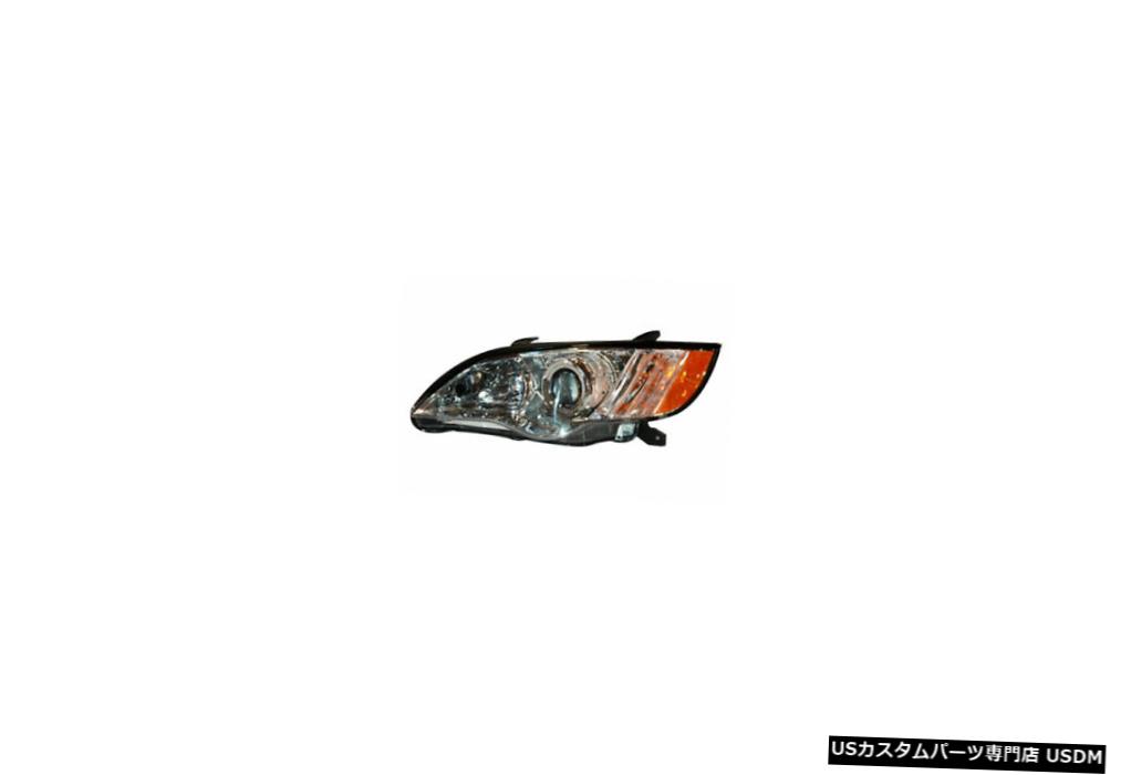 ヘッドライト 08-09スバルレガシー左ドライバーヘッドライトヘッドランプCAPAに適合 Fits 08-09 Subaru Legacy Left Driver Headlight Headlamp CAPA 【並行輸入品】