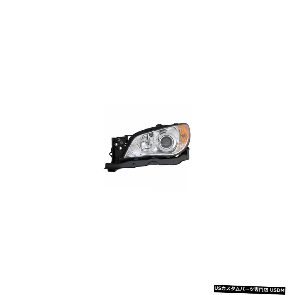 ヘッドライト 2007年のスバルインプレッサドライバーの左側のハロゲンヘッドライトランプアセンブリに適合 Fits 2007 Subaru Impreza Driver Left Side Halogen Headlight Lamp Assembly 【並行輸入品】