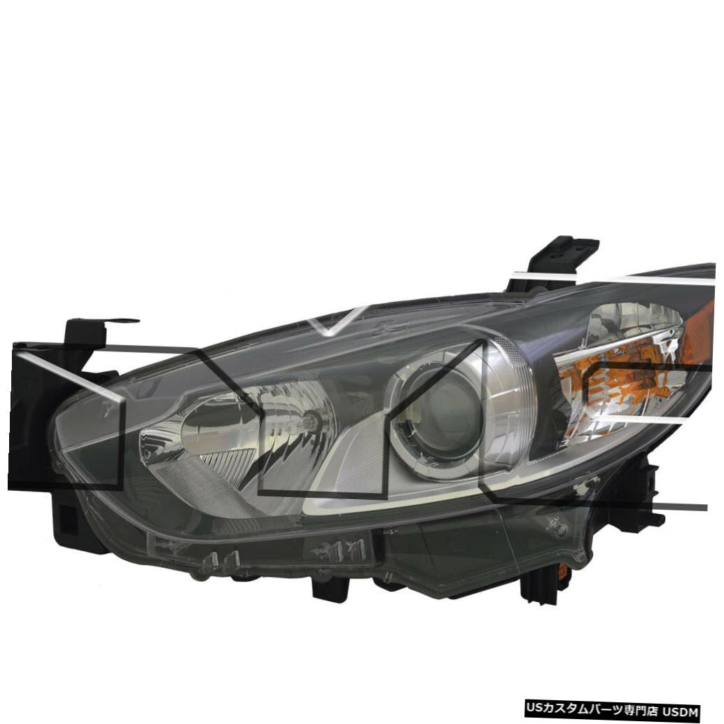 超目玉枠 ライト ランプ Mazda 6 14 15 14 15マツダ 6ハロゲンドライバーヘッドライト ヘッドライト Halogen Headlight Driver Newsfromthetrail Thousandtrails Com