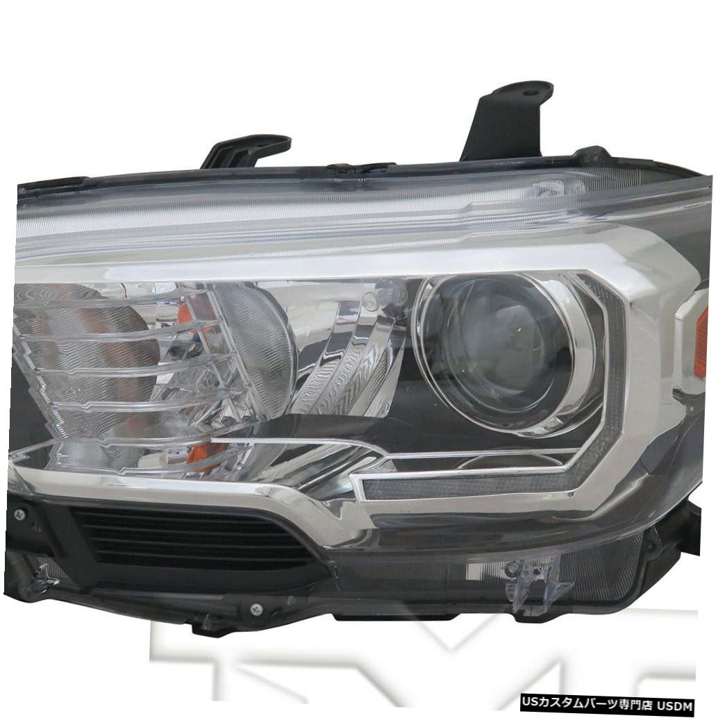ヘッドライト 16-18 Toyota Tacoma Limited Halogen w / LED DRL Left Driver Headlight CAPA 16-18 Toyota Tacoma Limited Halogen w/LED DRL Left Driver Headlight CAPA 【並行輸入品】