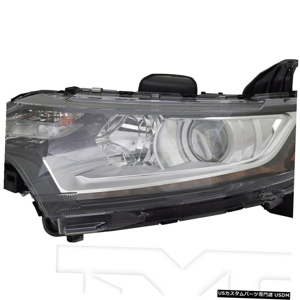 ヘッドライト 16-19三菱アウトランダーハロゲンヘッドライトアセンブリドライバー左側 16-19 Mitsubishi Outlander Halogen Headlight Assembly Driver Left Side 【並行輸入品】