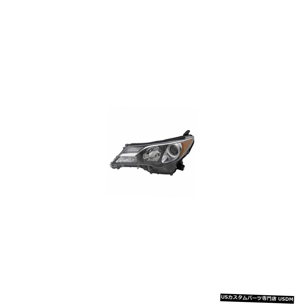 ヘッドライト 2013-2015トヨタRAV4ドライバー左側ハロゲンヘッドライトランプアセンブリ 2013-2015 Toyota RAV4 Driver Left Side Halogen Headlight Lamp Assembly 【並行輸入品】