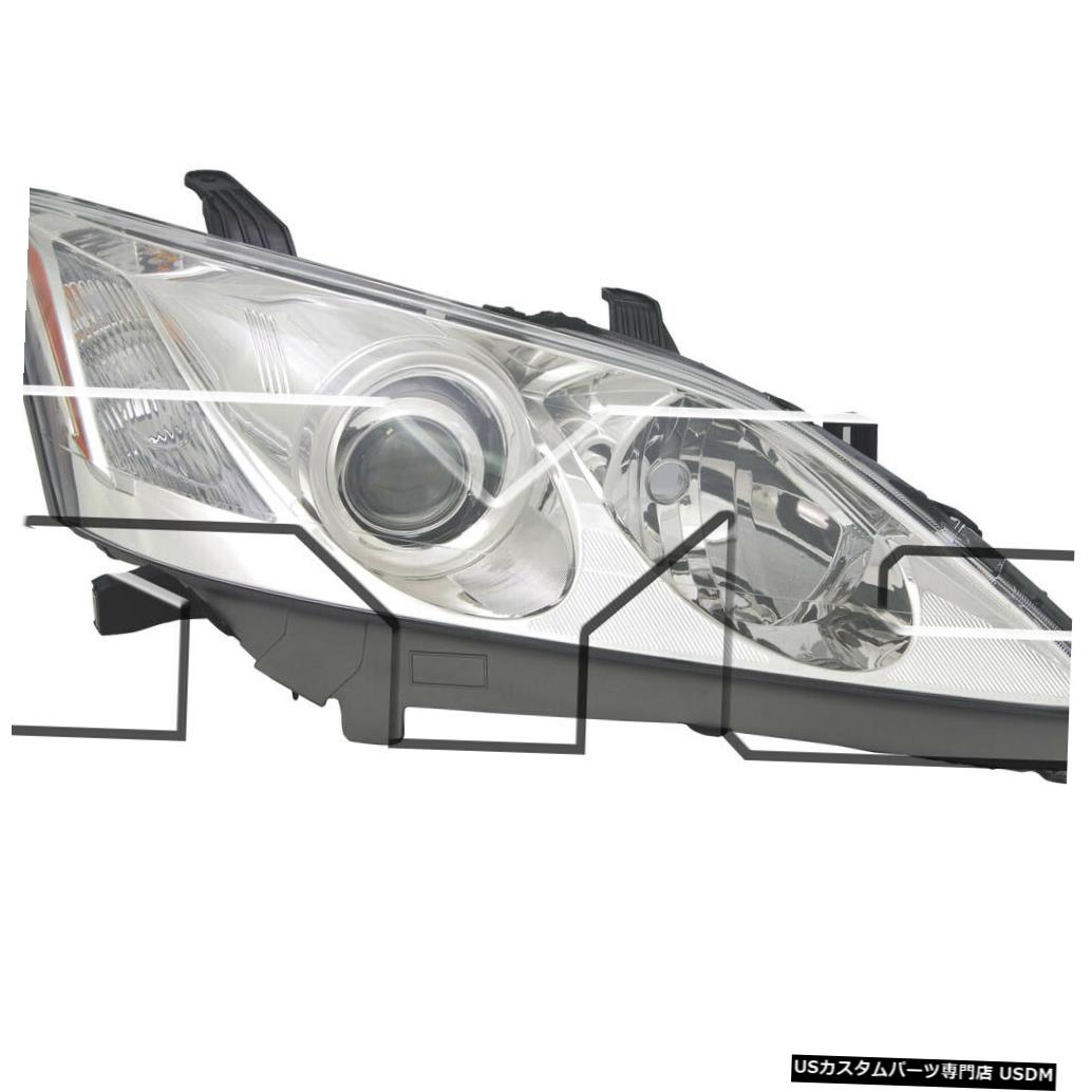 ヘッドライト 07-09レクサスES350 HID助手席ヘッドライト 07-09 Lexus ES350 HID Passenger Headlight 【並行輸入品】