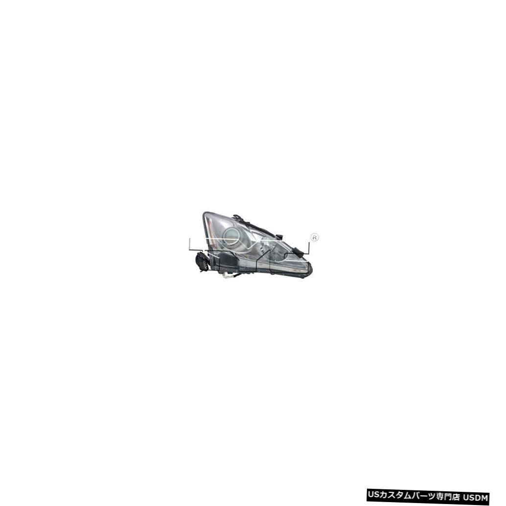 ヘッドライト 11-13レクサスIS250 / 350ハロゲンパッセンジャーヘッドライト 11-13 Lexus IS250/350 Halogen Passenger Headlight 【並行輸入品】