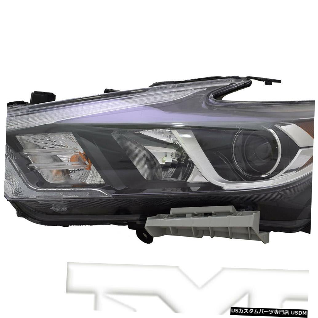 ヘッドライト 16-18日産マキシマハロゲン(ロゴなし)に適合左ドライバーヘッドライトCAPA Fits 16-18 Nissan Maxima Halogen w/o Logo Left Driver Headlight CAPA 【並行輸入品】|カスタムパーツ WORLD倉庫