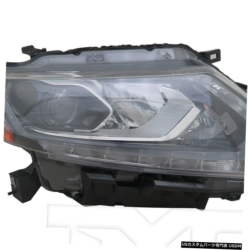 ヘッドライト 14?16日産の日産ローグLED、自動制御右の助手席ヘッドライトNSFなし Fits 14-16 Nissan Rogue LED w/o Auto Control Right Passenger Headlight NSF 【並行輸入品】