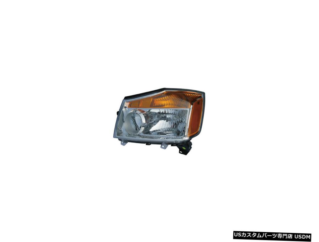 割引価格 ライト ランプ Nissan 08 15 Fits 08 15日産タイタンドライバー左側ヘッドライトランプアセンブリに適合 ヘッドライト Titan Assembly Lamp Headlight Side Left Driver Craccs Gob Ni