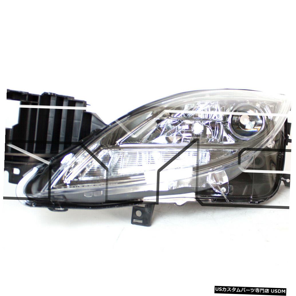 ヘッドライト 09-10マツダ6ハロゲン左ドライバーヘッドライトヘッドランプNSFに適合 Fits 09-10 Mazda 6 Halogen Left Driver Headlight Headlamp NSF 【並行輸入品】 65,824円