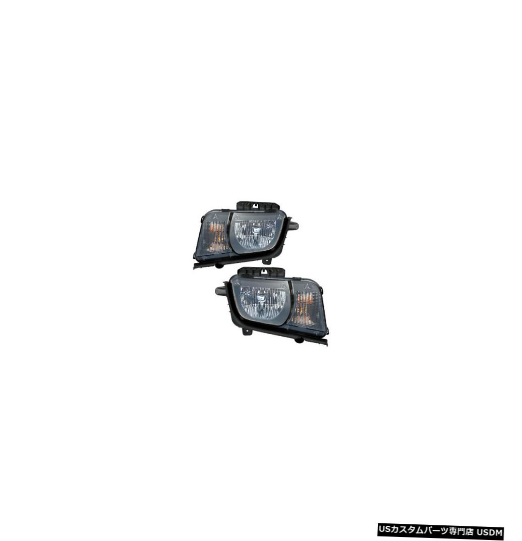 ヘッドライト Chevrolet Camaro/11-13 Convertible Driver & Passenger Side Headlights Pair Set 【並行輸入品】
