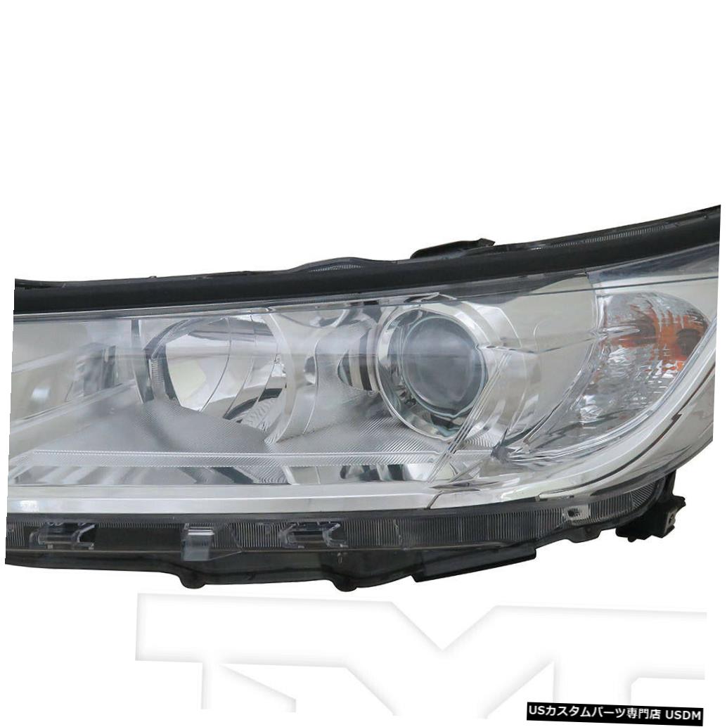 ヘッドライト 17-18トヨタハイランダーLE Plus / LE / XLE LED DRLなし、左ヘッドライトNSF 17-18 Toyota Highlander LE Plus/LE/XLE w/o LED DRL Left Headlight NSF 【並行輸入品】