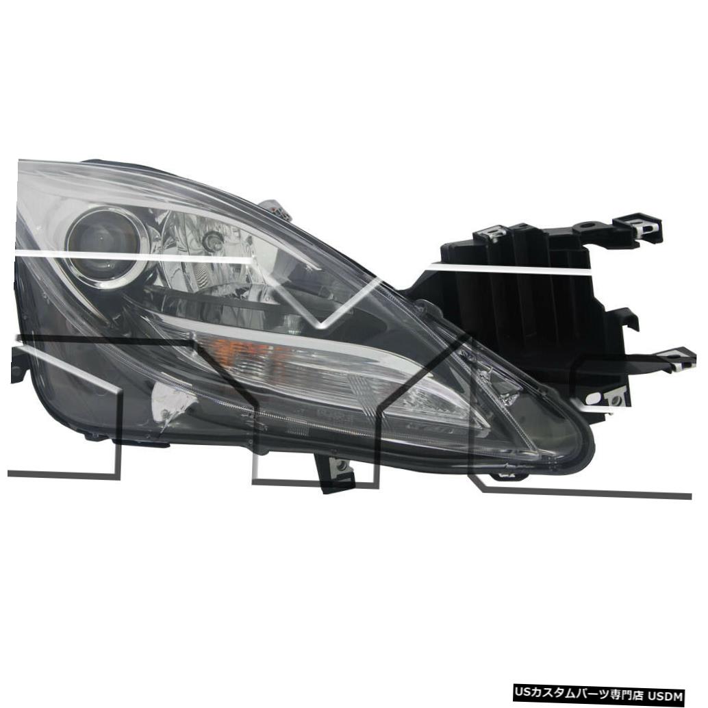 ヘッドライト 11-13マツダ-6ハロゲン旅客ヘッドライト 11-13 Mazda-6 Halogen Passenger Headlight 【並行輸入品】