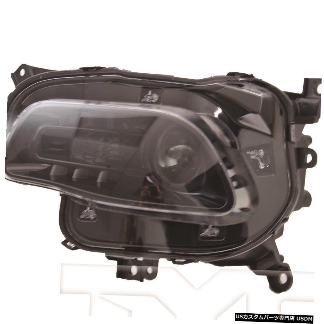 ヘッドライト 14-15ジープチェロキーハロゲンw /ブラックトリム左ドライバーヘッドライトNSF 14-15 Jeep Cherokee Halogen w/Black Trim Left Driver Headlight NSF 【並行輸入品】