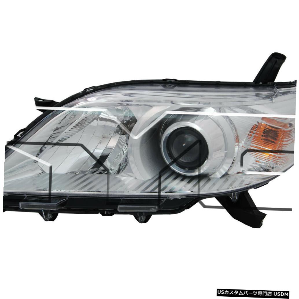 ヘッドライト 11-15トヨタシエナハロゲンNON SEドライバーヘッドライト 11-15 Toyota Sienna Halogen NON SE Driver Headlight 【並行輸入品】