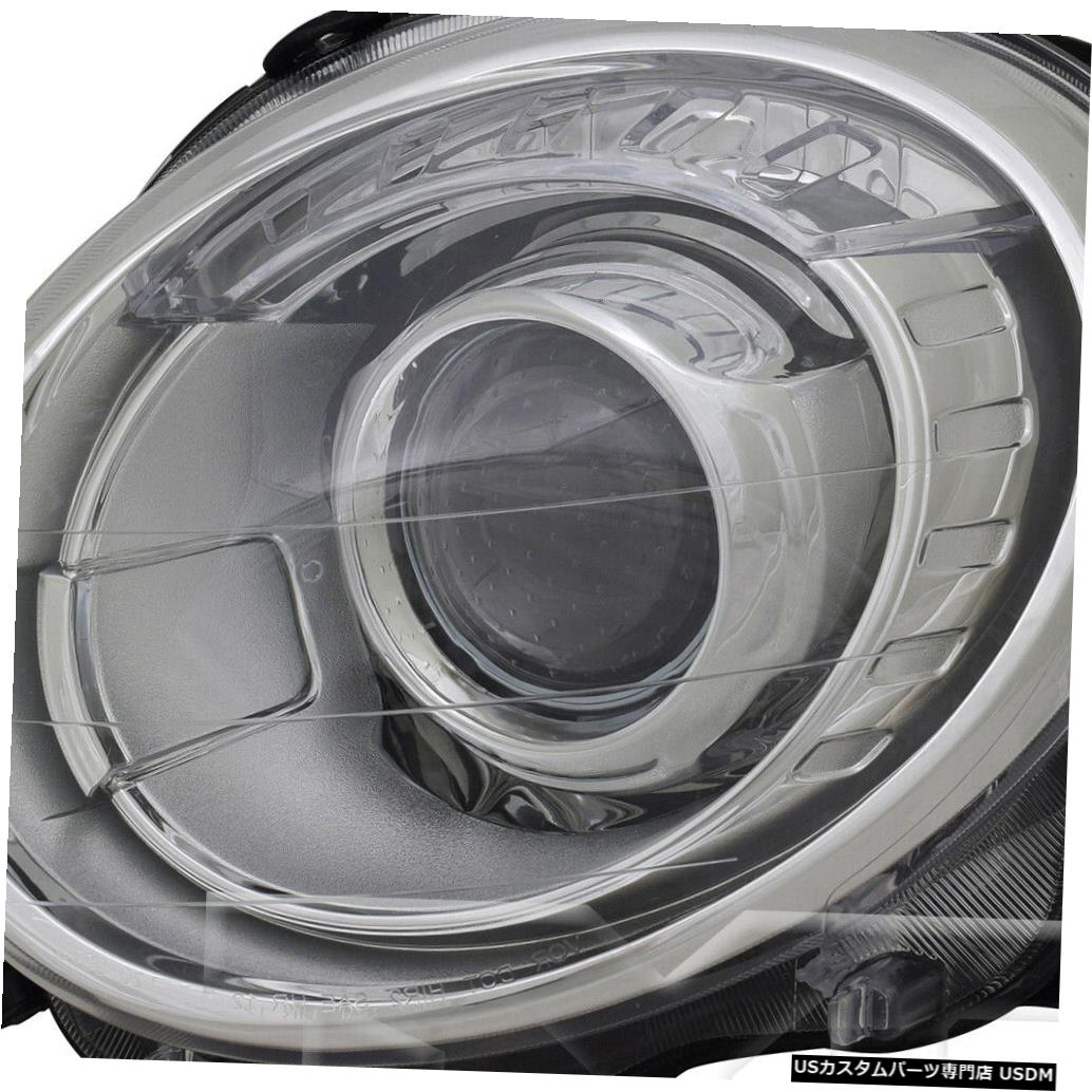 ヘッドライト 12-19 Fiat 500プロジェクター（ロゴなし）ヘッドライトアセンブリドライバー左側 12-19 Fiat 500 Projector (w/o Logo) Headlight Assembly Driver Left Side 【並行輸入品】