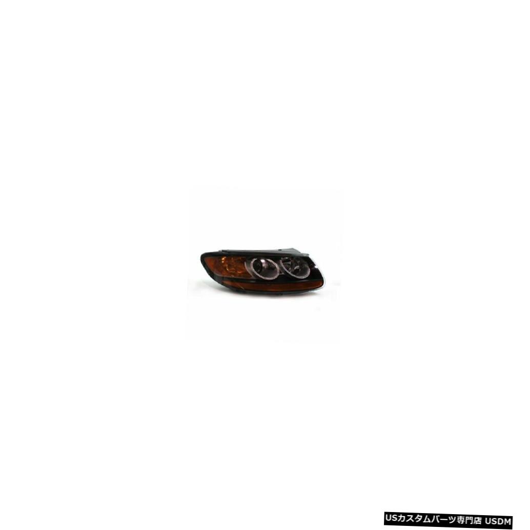 ヘッドライト 07-09ヒュンダイサンタフェ右側の助手席ヘッドライトヘッドランプCAPAに適合 Fits 07-09 Hyundai Santa Fe Right Passenger Headlight Headlamp CAPA 【並行輸入品】