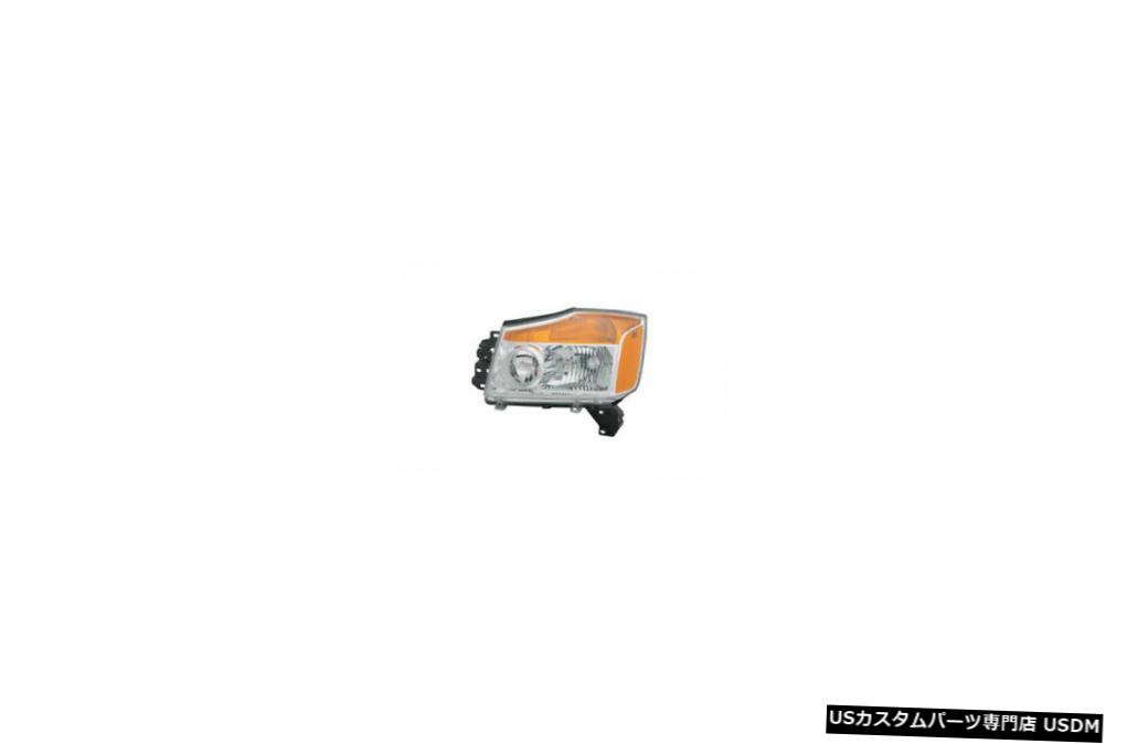 ヘッドライト 08-14日産タイタン左ドライバーヘッドライトヘッドランプCAPAに適合 Fits 08-14 Nissan Titan Left Driver Headlight Headlamp CAPA 【並行輸入品】 50,754円