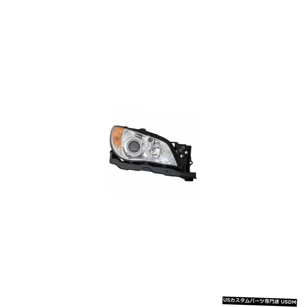 ヘッドライト 2007年のスバルインプレッサの右側のハロゲンヘッドライトランプアセンブリに適合 Fits 2007 Subaru Impreza Passenger Right Side Halogen Headlight Lamp Assembly 【並行輸入品】