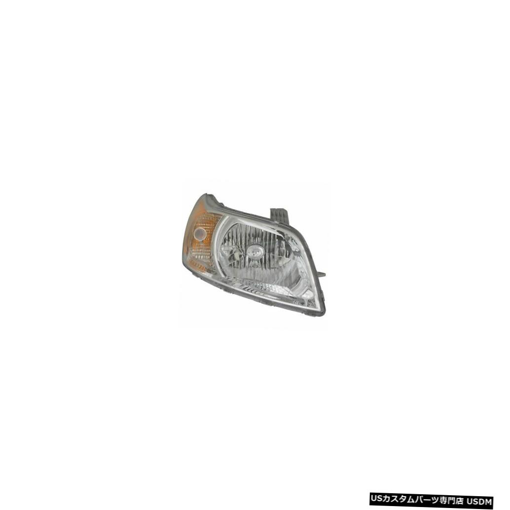ヘッドライト 2009シボレーAveo 5ハッチバックハロゲンヘッドライトフロントランプ乗客右側 2009 Chevy Aveo 5 Hatchback Halogen Headlight Front Lamp Passenger Right Side 【並行輸入品】