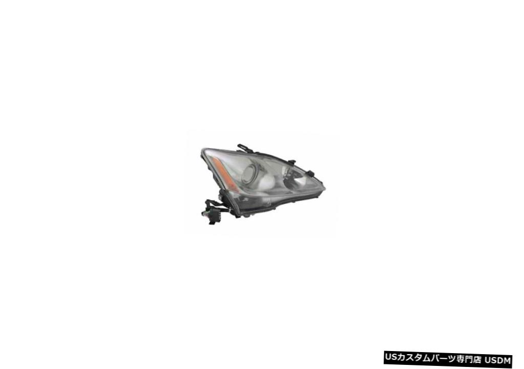 ヘッドライト 06-08レクサスIS250 / 350 HID w / AFS助手席ヘッドライト 06-08 Lexus IS250/350 HID w/ AFS Passenger Headlight 【並行輸入品】